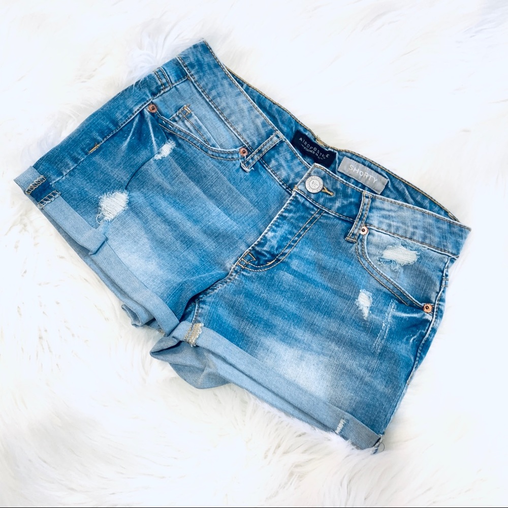 New aeropostale light wash denim